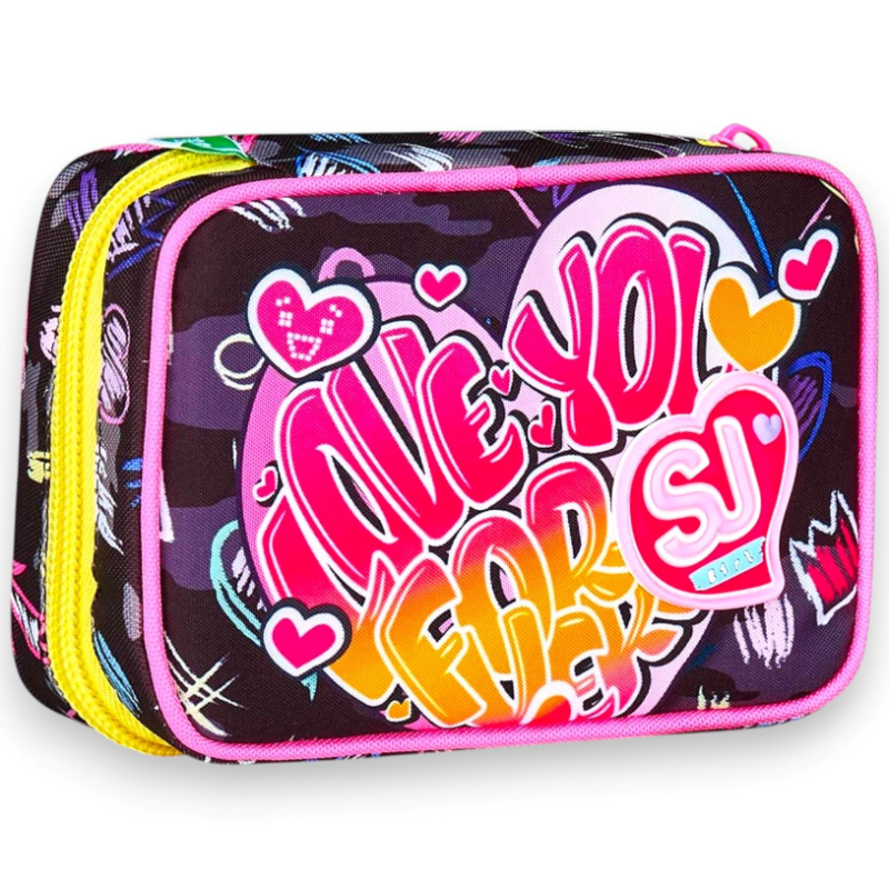 SJ - Astuccio Completo 1 Zip Speed Case - Led Girl?