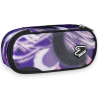 Seven - Portapenne Scuola Round Plus Big - Viola/Nero