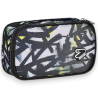 Seven - Portapenne Scuola Round Plus Big - Nero/Giallo
