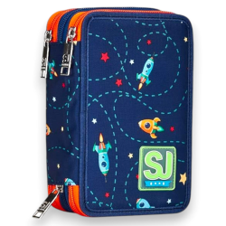 SJ - Astuccio Completo 1 Zip Speed Case - Spaceship Trip