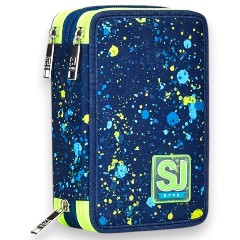 SJ - Astuccio Completo 1 Zip Speed Case - Fluo Snow