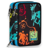 SJ - Astuccio Completo 1 Zip Speed Case - Multicolor Game