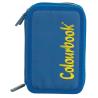 Colourbook - Astuccio a 3 Zip - 45 Pezzi - BiColor - Azzurro