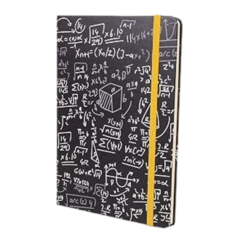 I Total - Quaderno Notebook - Chiusura ad Elastico - A5 - 80 Pagine - 