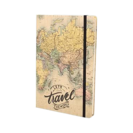 I Total - Quaderno Notebook - Chiusura ad Elastico - A5 - 80 Pagine - 