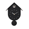 I Total - Orologio a Cucù da Parete - Uccellino Nero