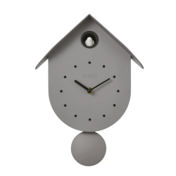 I Total - Orologio a Cucù da Parete - Uccellino Grigio