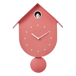 I Total - Orologio a Cucù da Parete - Uccellino Arancione