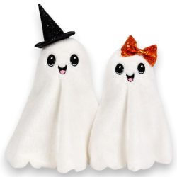 Coppia Fantasmini Halloween - 23/28 Cm