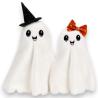 Coppia Fantasmini Halloween - 23/28 Cm