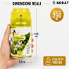 Deodorante Spray per Ambienti al Gelsomino 5 in 1 – Set da 6 Bombole d