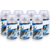 Deodorante Spray per Ambienti al Talco 5 in 1 – Set da 6 Bombole da 25