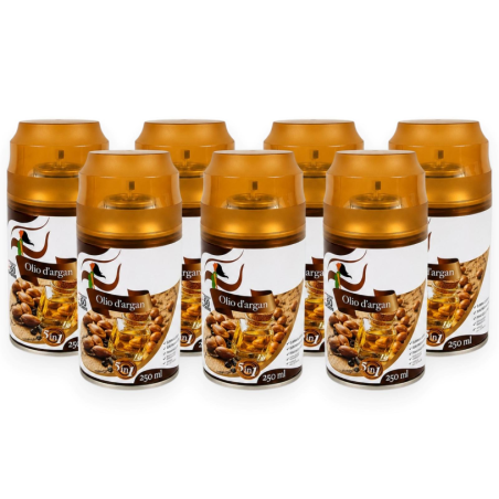 Deodorante Spray per Ambienti all'Olio di Argan 5 in 1 – Set da 6 Bomb