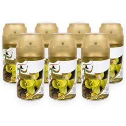 Deodorante Spray per Ambienti alla Vaniglia 5 in 1 – Set da 6 Bombole 