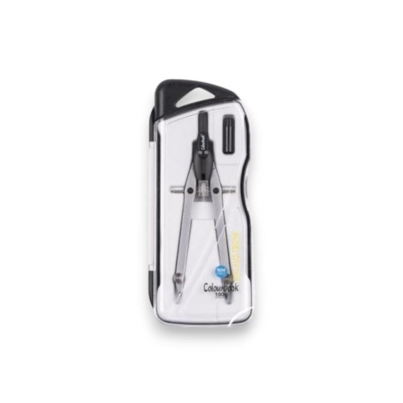 Colourbook - Compasso Balaustrone Con Rotella Micrometrica E Portamine