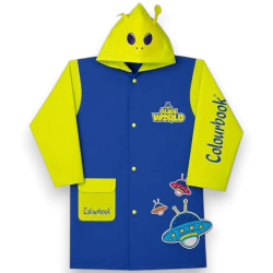 Colourbook - Mantellina Pioggia Bambino - Alien 