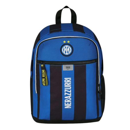 Seven - Zaino Scuola Elementare - Inter Calcio Doppio Scomparto con Ta