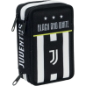 Seven - Astuccio a 3 Zip Juventus Calcio - Completo di Accessori