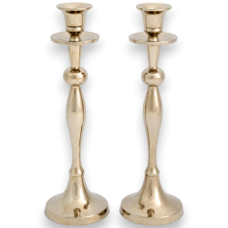 Set 2 Candelieri in Metallo - 28 cm