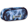 Seven - Portapenne Scuola Round Plus Big - Nero/Grigio/Blu Shadow Dye 