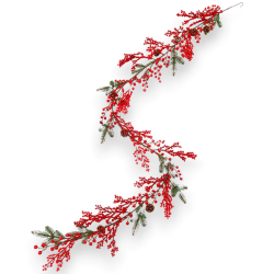 Tralcio con Bacche Rosse e Bacche - 180 Cm