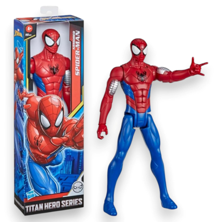 Hasbro - Spiderman Armored  - Titan Hero Series - Action Figure 30 cm