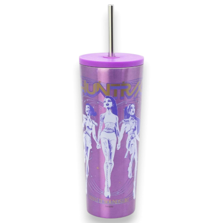 Stor - Borraccia con Cannuccia - K-Pop Demon Hunters - 540 Ml