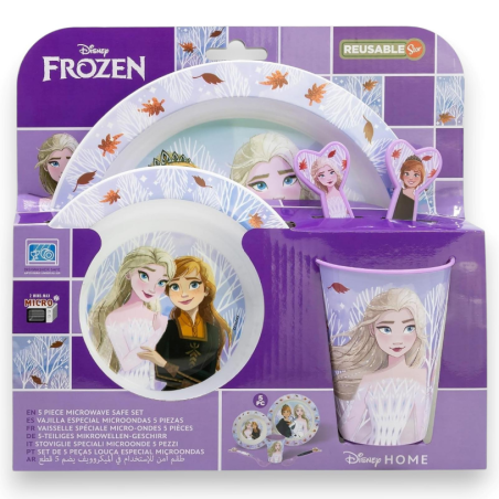 Stor - Set Pappa in Melamina - Frozen