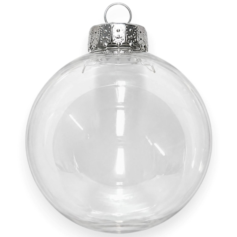 Pallina in Plastica Trasparente - 12 Cm