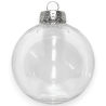 Pallina in Plastica Trasparente - 12 Cm