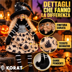 Strega Seduda con Luce - 60 Cm