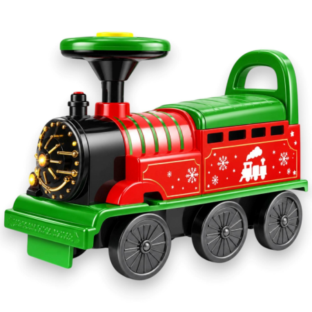 Trenino Calvalcabile con Luci e Suoni - 59x25x31,5 Cm