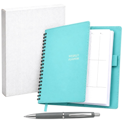 Agenda Settimanale Perpetua 2026 2027 con Penna e Astuccio – Planner N