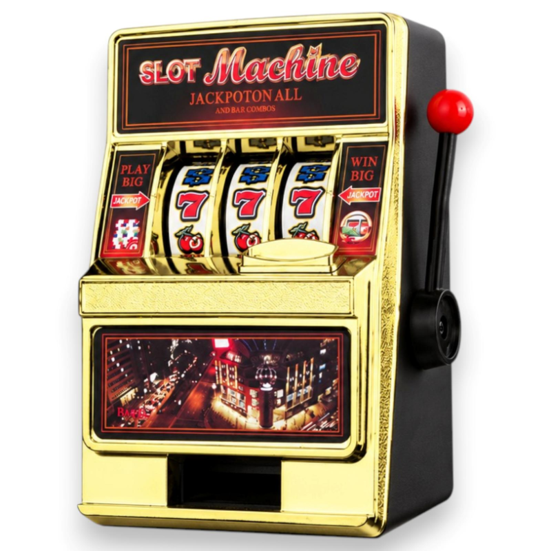 Slot Machine - 13x10x18 Cm