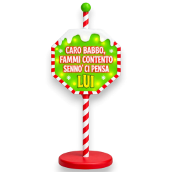 Insegna Luminosa - Grinch - 25x70 Cm