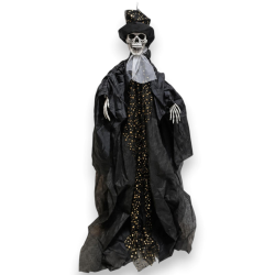 Mago Fantasma Scheletro con Luci e Suoni - 180 Cm