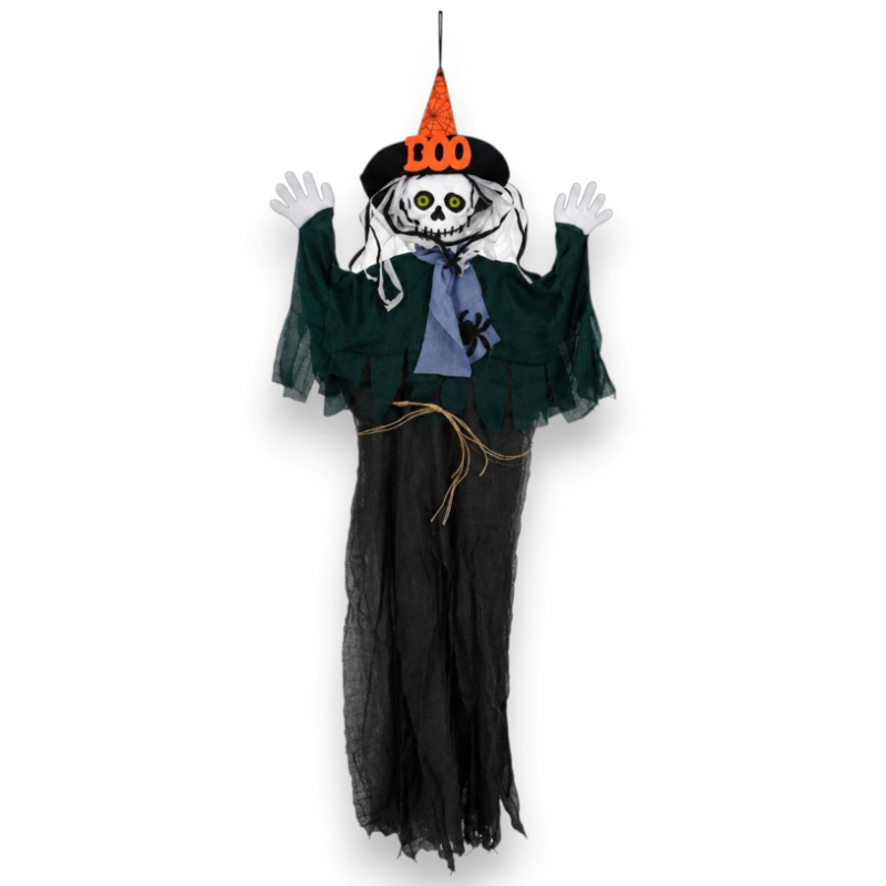 Appendino Scheletro Fantasma Halloween - 130 Cm