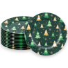 Set 12 Sottopiatti - Albero/Verde - 33 Cm