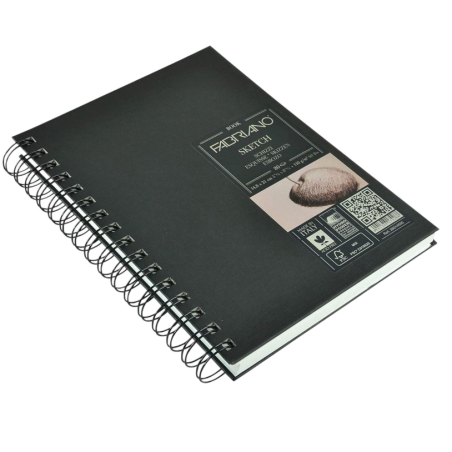 Fabriano - Blocco Stetch Book - A5 - 110 GR - 60 FF - Grana Naturale -