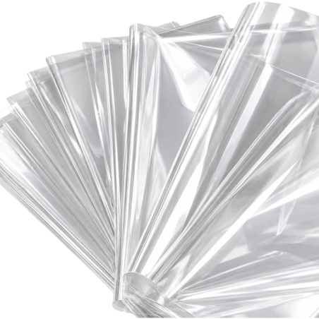 Confezione 25 Fogli Cellophane Trasparente - 100x130 Cm