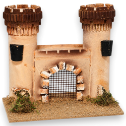 Castello Presepe - 23x13x21 Cm