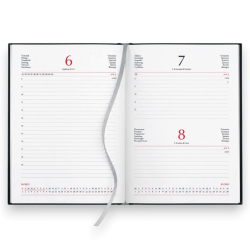 Ricambio Agenda Giornaliera 2027 KORAT – Interno 15 × 21 cm - Sabato e
