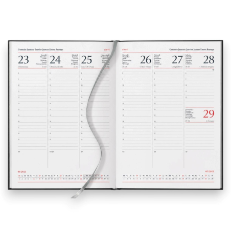 Agenda Giornaliera 2027 KORAT – Interno 17 × 24 cm - Sabato e Domenica
