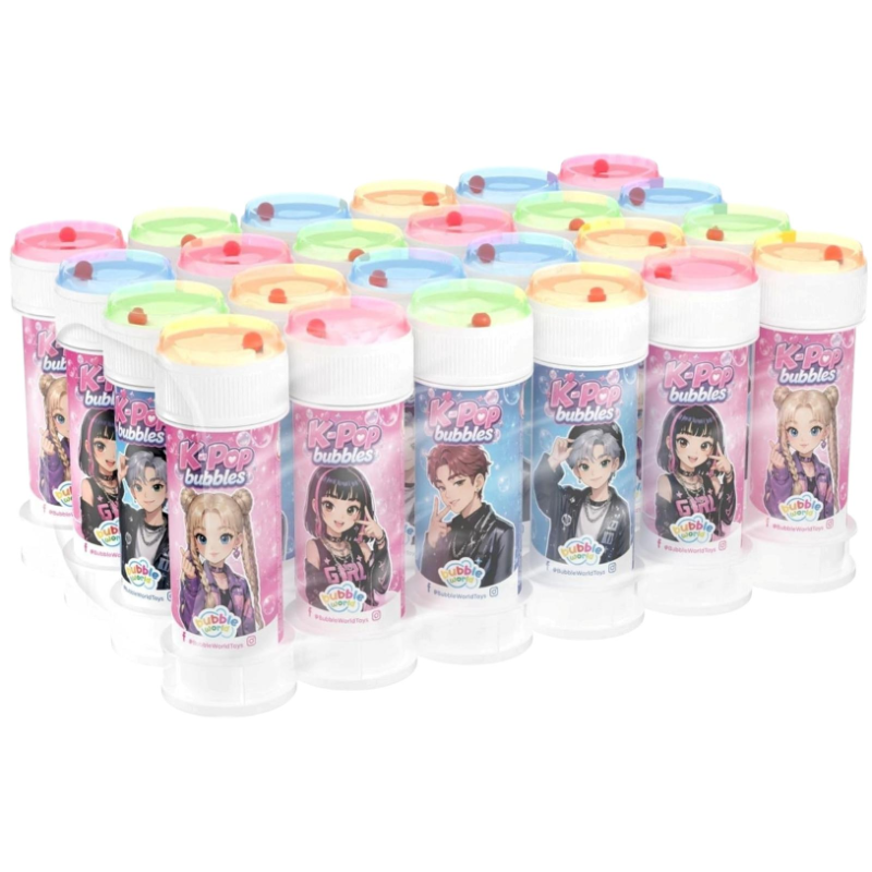 36 Bolle di Sapone - K Pop - 60 ml