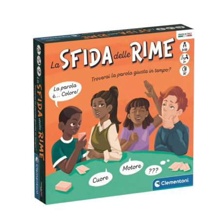 Clementoni - La Sfida delle Rime - 37x28x5 cm