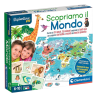 Clementoni Sapientino Più - Scopriamo il Mondo  - 6 -10 Anni - 25x29x6