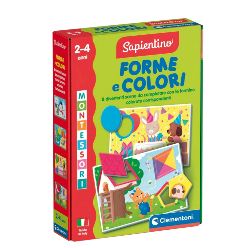 Clementoni Sapientino - Forme e Colori - 18x25x4 cm