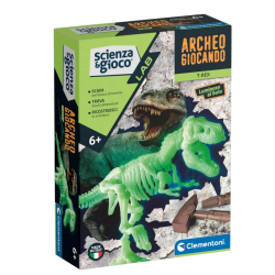 Clementoni - Archeogiocando Tirannosaurus Rex - 25x29x6 cm