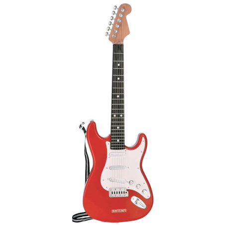 Bontempi - ElectroGuitar - Chitarra Rock Elettronica - Rossa e Bianca 