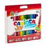 CARIOCA Pennarelli Joy Box, Pennarelli con Punta Fine, Ideali per Dise